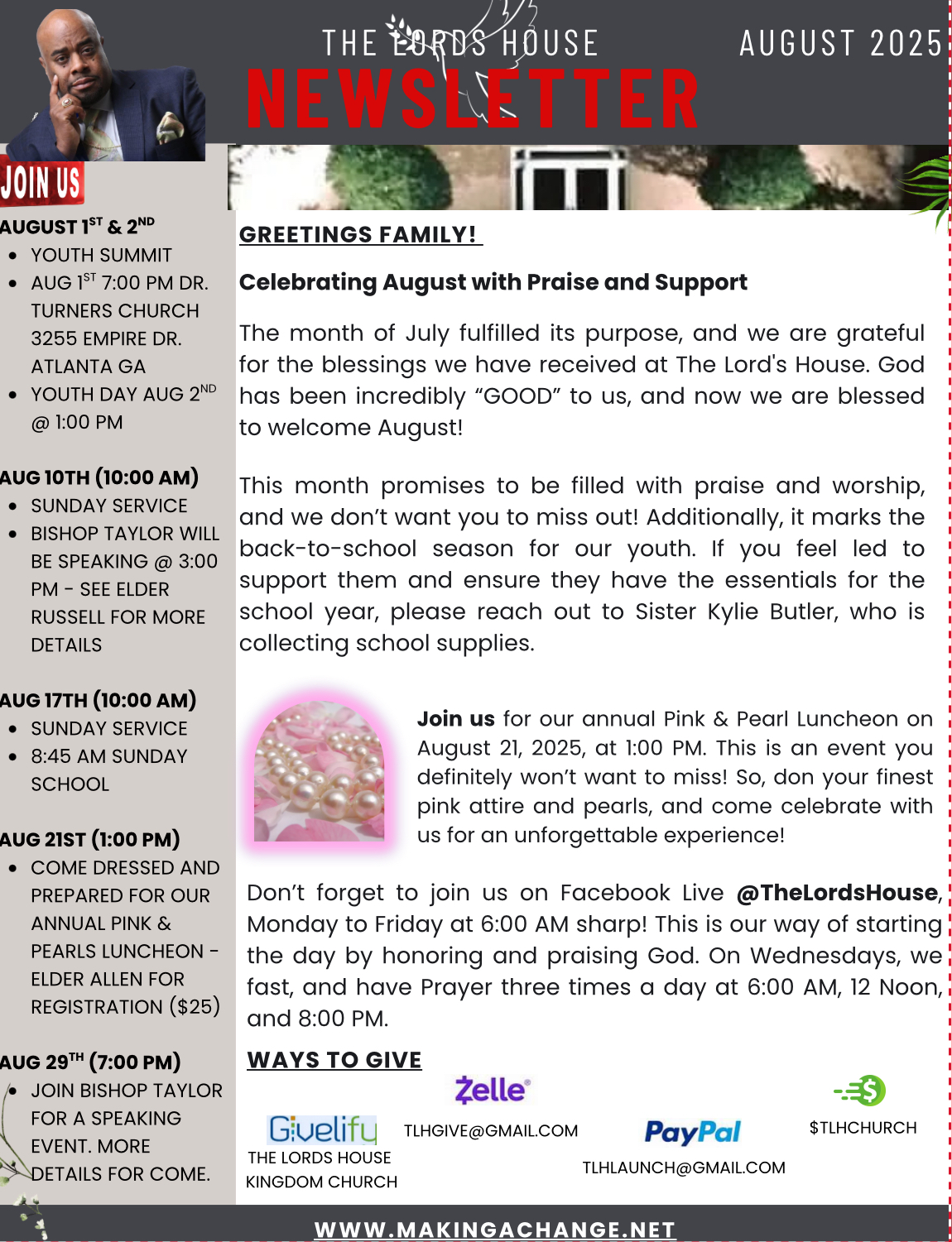 August 2025 Newsletter